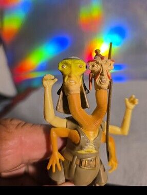 062726 Star Wars Power Of The Jedi 2 Headed Announcer Action Figure Hasbro 2000#